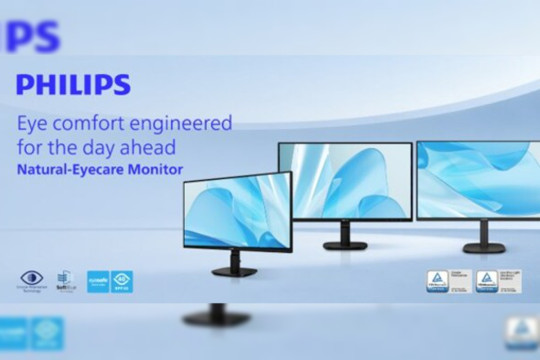 Philips Business Natural-Eyecare Monitor Integrates TÜV Rheinland-Certified Circular Polarization Light