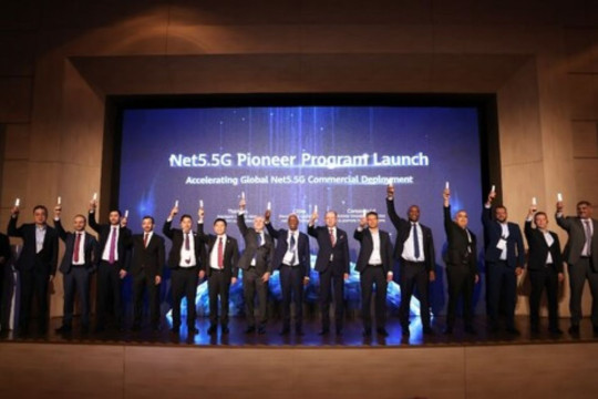 Program Net5.5G Pioneer Diluncurkan di Istanbul guna Percepat Penggunaan Komersial Net5.5G di Dunia pada Era Teknologi