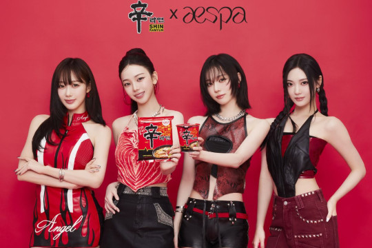 Nongshim Luncurkan Iklan Global Shin Ramyun yang Menampilkan "'aespa"