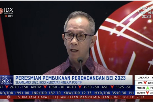 OJK: Kinerja pasar modal Indonesia 2022 terbaik di ASEAN