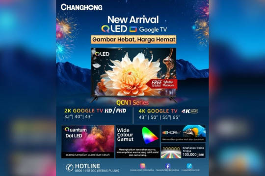 QLED CHANGHONG GAMBAR HEBAT HARGA HEMAT HARGA MULAI DARI 2 JUTAN