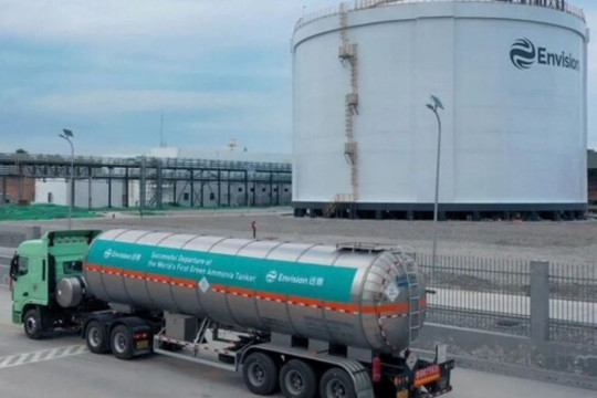 Envision Bangun Pabrik Hidrogen & Amonia Hijau Terbesar di Dunia dengan Sistem Energi Terbarukan yang Beroperasi Mandiri