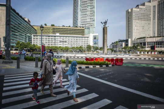 Pemerintah Turunkan PPKM Jakarta Jadi Level Dua