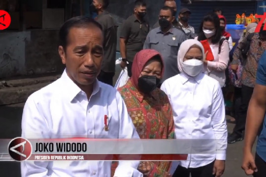 Presiden Joko Widodo Menemui Penerima Program Keluarga Harapan ( PKH)