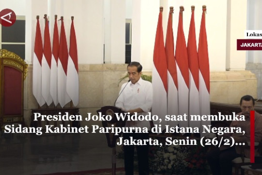 Jokowi Beri Arahan Terkait Persiapan Ramadhan dan Idul Fitri 1445 H