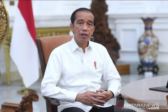 Presiden Jokowi Minta Pejabat Tahan Diri tak Pergi Keluar Negeri