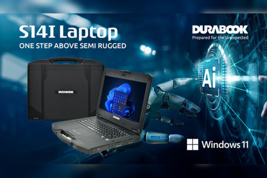 Durabook Upgrades S14I Semi-rugged Laptop to Expand its AI-ready Product Line