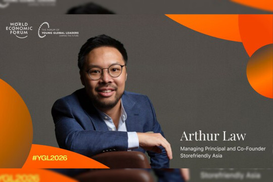 Arthur Law Named a 2026 World Economic Forum Young Global Leader