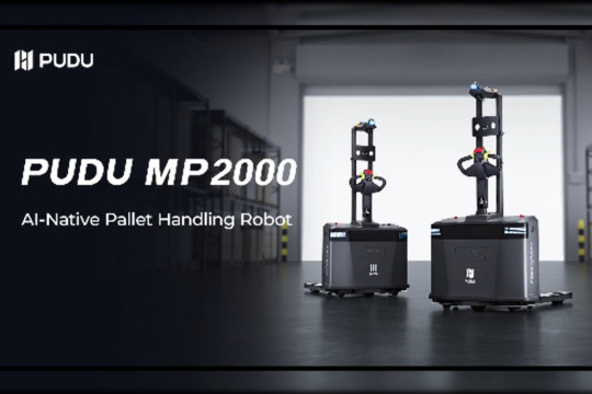 Pudu Robotics Launches PUDU MP2000, an AI-Native Pallet Handling Robot