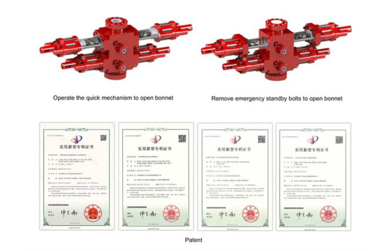 INTLEF Luncurkan "Bonnet Boltless Hydraulic Locking Blowout Preventer" dengan Struktur Baru: Lebih Aman