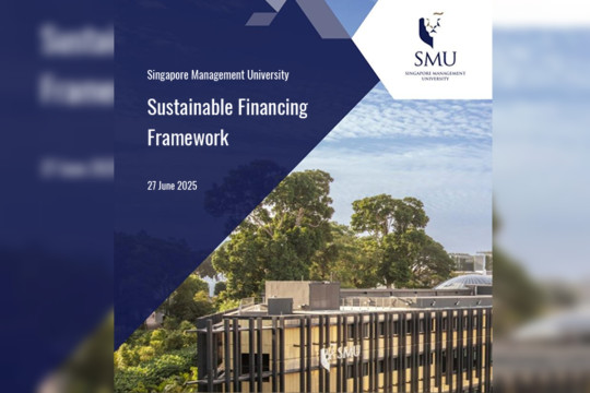SMU issues its inaugural Sustainability Bond, raising S$150 million to advance environmental and social initiatives