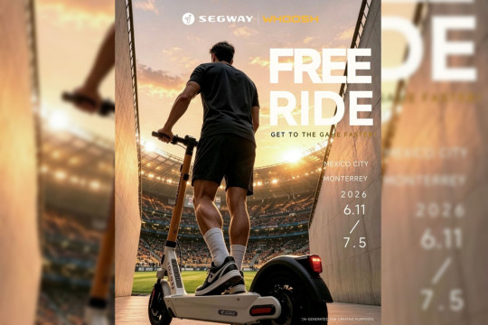 Segway and Whoosh Launch Free Ride Campaign Across Mexico