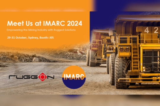 RuggON Showcases Latest Mining Technology at IMARC 2024