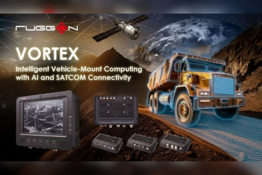 RuggON Unveils VORTEX Vehicle Mount Computer with AI-Enhanced, SATCOM-Ready