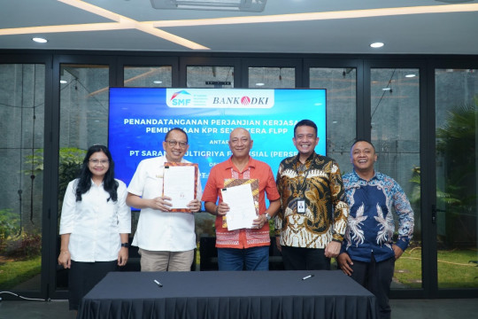 Bank DKI dan SMF jalin kemitraan maksimalkan penyaluran FLPP