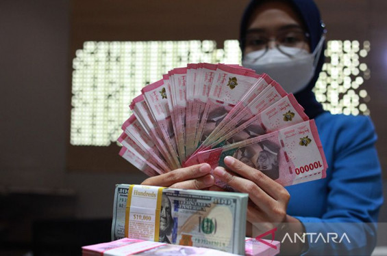 Rupiah pada Rabu pagi menguat jadi Rp17.860 per dolar AS