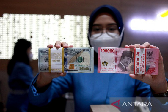 Rupiah pada Jumat pagi menguat jadi Rp17.955 per dolar AS
