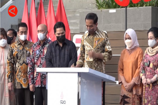 Presiden Jokowi Resmikan Transformasi Pusat Perbelanjaan Sarinah