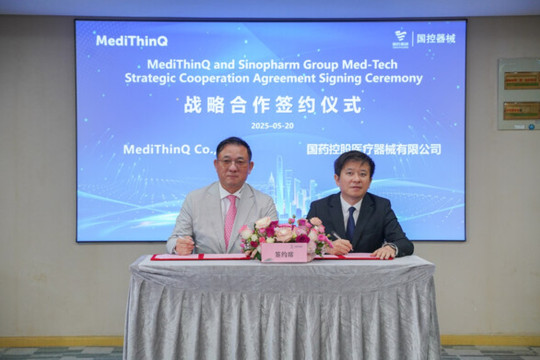 MediThinQ Enters China Through Strategic Partnership with Sinopharm