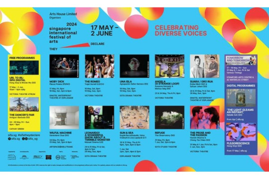 Festival Seni Antarbangsa Singapura 2024 Tampilkan Beraneka Ragam Suara