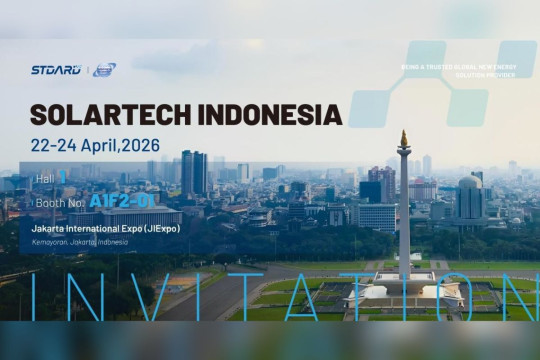 Standard Energy Tampilkan Rantai Pasok PV Terintegrasi di SOLARTECH INDONESIA 2026, Layani Pasar Energi Bersih di Dunia