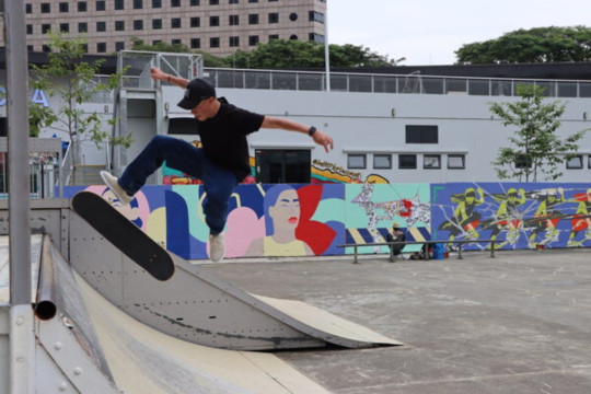 URBAN SPORTS AND STREET ARTS MEET IN SINGAPORE AS PART OF A GLOBAL WARM-UP TO THE PARIS 2024 OLYMPIC GAMES