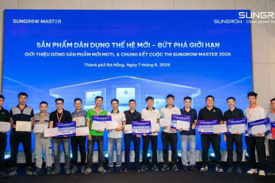 Grand Finale di Vietnam: Sungrow Master 2026 Tingkatkan Standar Keahlian Teknis dalam Bidang Tenaga Surya
