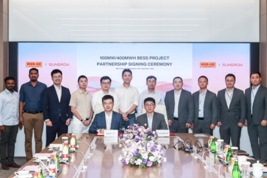 SUNGROW dan MSR-GE Ink Resmi Bekerja sama dalam Proyek Sistem Sabah Battery Energy Storage 100MW/400MWh