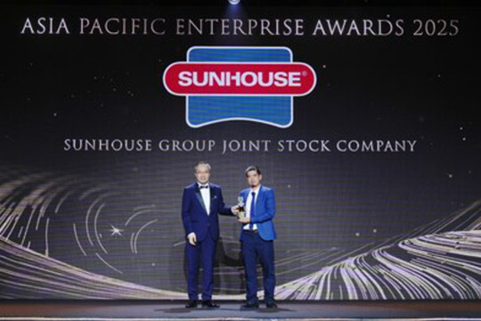 SUNHOUSE Wins Asia Corporate Excellence Award 2025