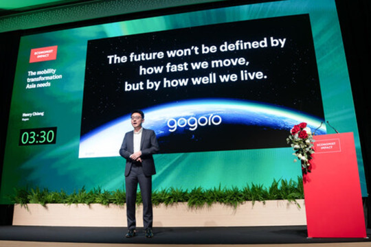 Taiwan's Battery Swapping Leader Gogoro Advances as a New Era of Urban Mobility at The Economist's Sustainability Week