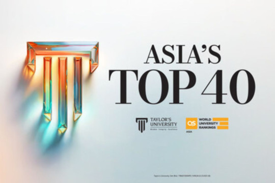 Peringkat Taylor's University Melesat hingga Menempati Posisi Ke-36 dalam "QS Asia University Rankings 2025"