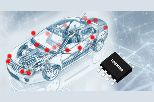 Toshiba to Provide Samples of Clock Extension Peripheral Interface Driver/Receiver IC That Contributes to Wiring Harness