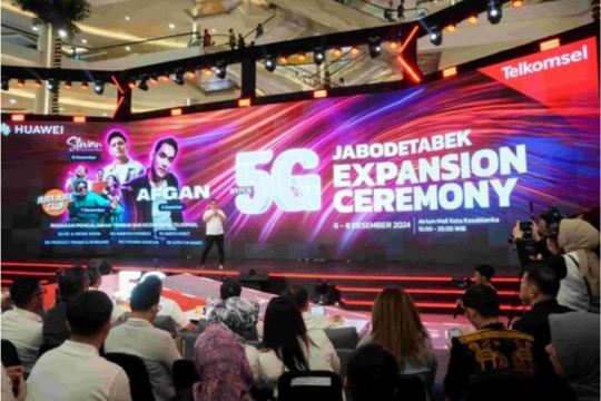 Telkomsel Kembali Perluas Jaringan 5G di Jabodetabek dengan Dukungan "Hyper AI Autonomous Network" pada Momen Nataru