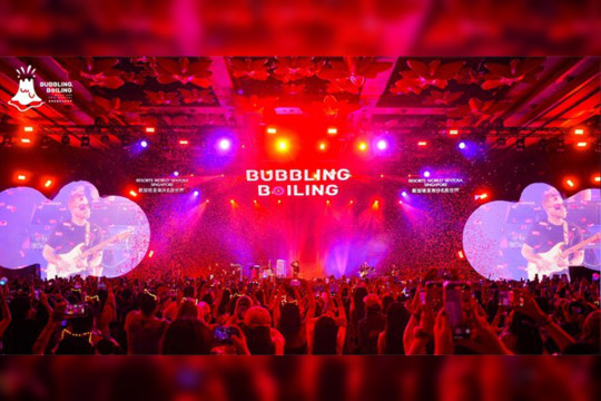 Rising Star of Asian Music Festivals: Chinese Brand "Bubbling & Boiling" Debuts in Singapore