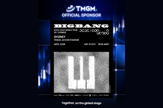 TMGM Dukung Konser "BIGBANG 2026-2027 WORLD TOUR " di Sydney sebagai Sponsor Resmi Perdagangan Finansial Daring