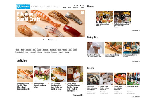 Tokyo Metropolitan Government Launches "GO TOKYO Gourmet" Website to Showcase Tokyo’s Diverse Food Attractions