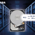 Toshiba Begins Sampling of 30-34TB SMR Nearline Hard Disk Drives