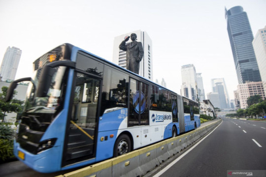 Bank DKI dukung pembiayaan transportasi ramah lingkungan Transjakarta