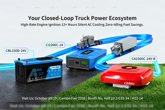 "Enjoy Driving, Enjoy CARKU": One-Stop Truck Power Solutions Debut at Canton Fair 2026