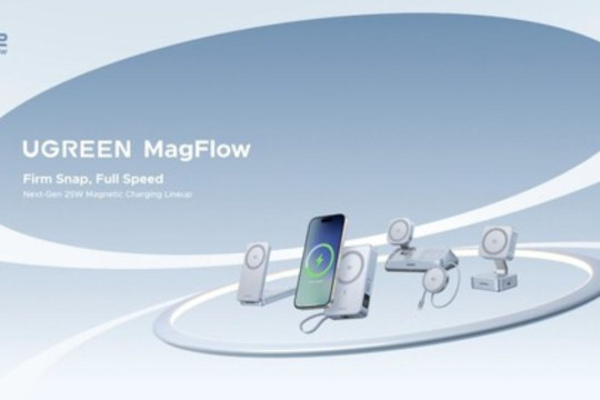 UGREEN Luncurkan Koleksi Produk MagFlow Qi2 25W Terbaru, Usung Era "Magnetic Charging" dengan Performa yang Lebih Cepat