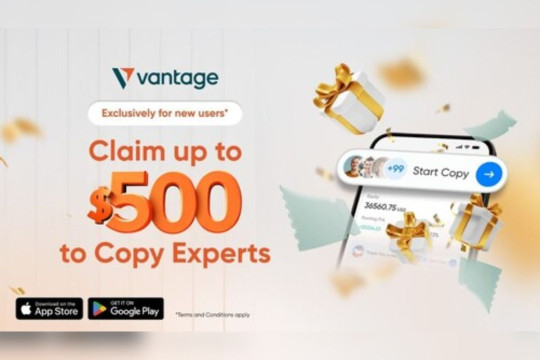 Vantage Markets Perluas Program Bonus Deposit hingga Mencakup Akun "Copy Trading"