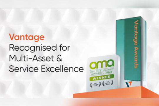Vantage Dominasi Ajang Online Money Awards 2025, Raih Penghargaan "Best Multi-Asset Broker" & "Best Customer Service"