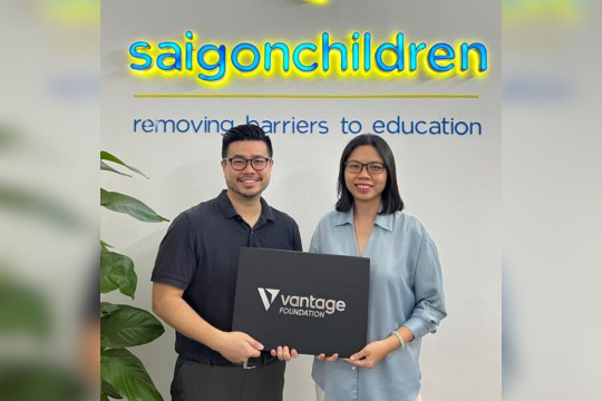 Vantage Foundation Dukung Saigon Children's Charity