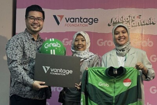 Vantage Foundation Dukung Program Pemberdayaan Mitra Pengemudi Perempuan Grab Indonesia