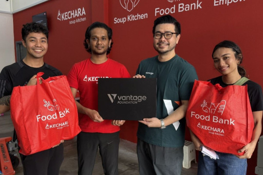 Vantage Foundation Dukung Kechara Soup Kitchen Menyalurkan Bantuan Pangan untuk Masyarakat di Kuala Lumpur