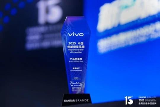 vivo Kembali Masuk Daftar BrandZ Top 100 Tiongkok, Pertahankan Peringkat Ke-34 dengan Nilai Merek USD 5,989 Miliar