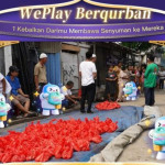 Sebagai Wujud Tanggung Jawab Sosial Perusahaan, WePlay Luncurkan Kegiatan Amal "WePlay Berqurban" di Indonesia