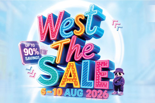 West The Sale Kembali Hadir, Sambut Libur Hari Nasional Singapura, Tawarkan Diskon hingga 90% di IMM dan Westgate
