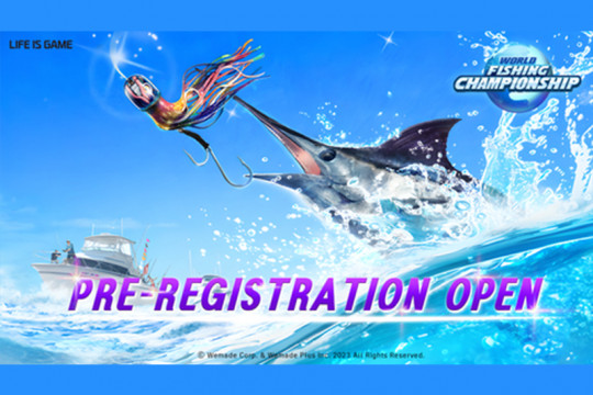 Wemade Starts Global Pre-registration of World Fishing Championship, the First Fishing Game on WEMIX PLAY