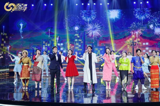 Xinhua Silk Road: Cross-border gala held in S. China's Nanning to celebrate Spring Festival